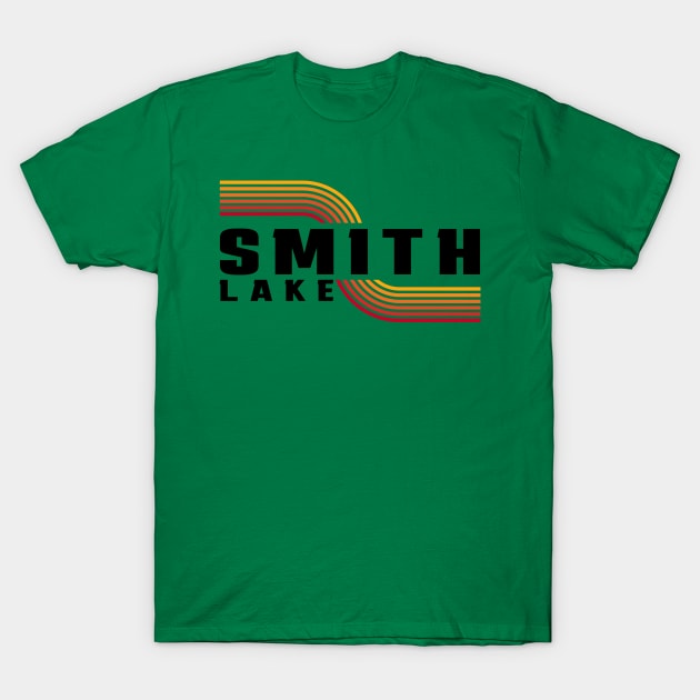 Smith Lake 80's Retro T-Shirt by Alabama Lake Life